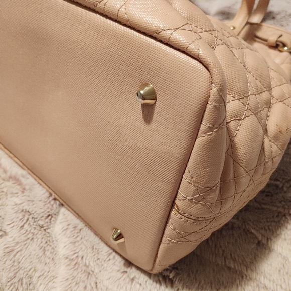 Dior Pink Quilted Cannage Panarea Tote / Bag - Picture 12 of 14